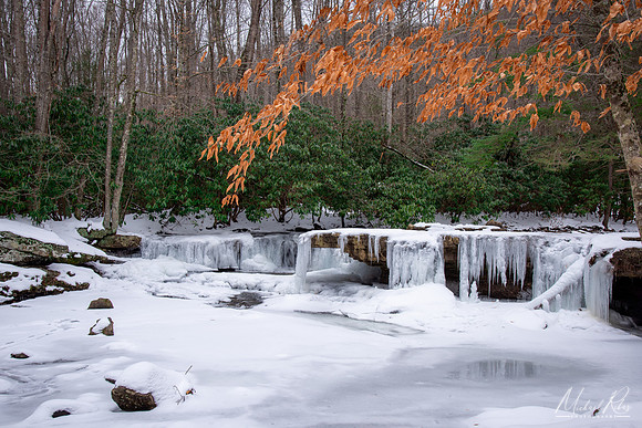 Marsh Fork Falls Winter (2024)