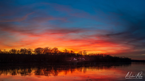 Blennerhasset Island December Sunset (2019)