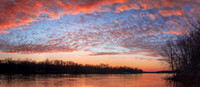 Ohio River Sunseet Panorama (2020)