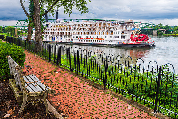 American Queen at Marietta Ohio (2022)