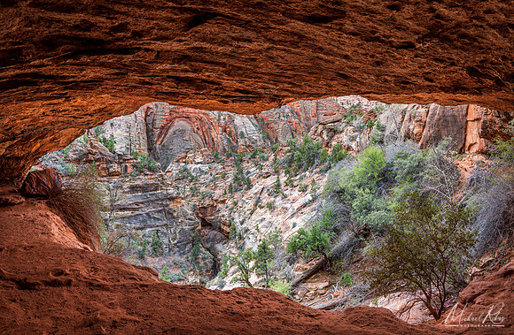 Cave View of Pine Creek Canyon (2019)