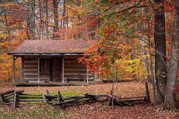 Log Cabin, Hocking Hills (2020)