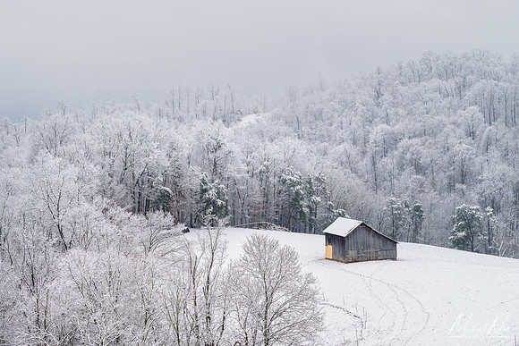 Small Barn in Winter (2021)
