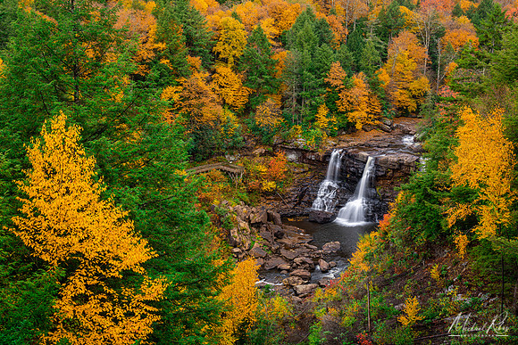 Blackwater Falls State Park in Fall (2020)