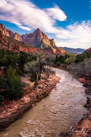 The Watchman and Virgin River at Zion (2019)