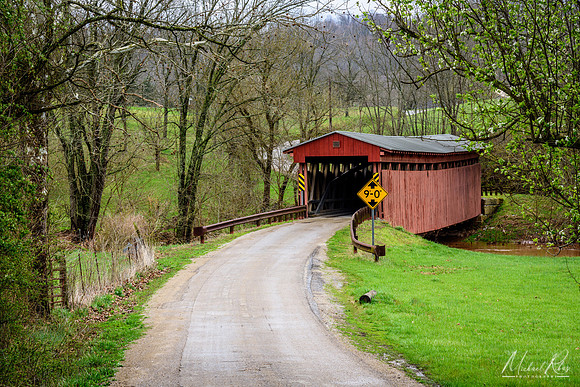 Sarvis Fork Covered Bridge Early Spring (2017)