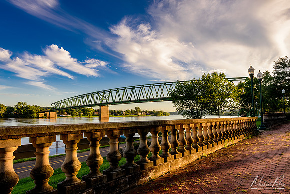Williamstown Bridge from Marietta Riverfront (2017)