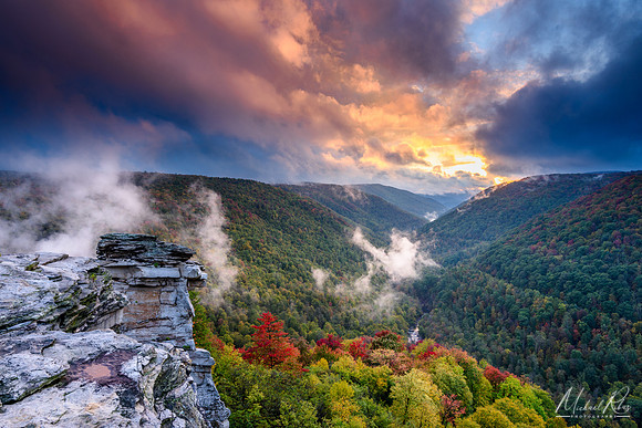 Lindy Point Sunset and Clearing Storm (2016)