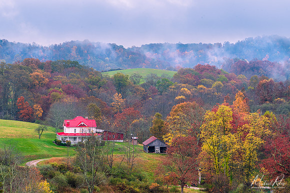Route 50 Farmhouse in Fall (2020)