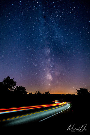 Milky Way over Fort Boreman (2020)