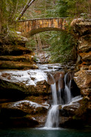 Old Man's Cave Upper Falls in Winter(2021)
