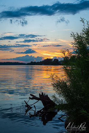 Sunset from Little Kanawha (2022)