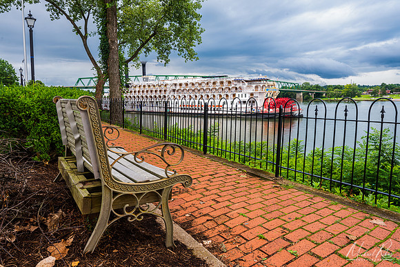 American Queen at Marietta Ohio (2022)