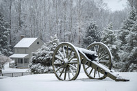 The Cannon at Carnifax Ferry in Winter (2022)