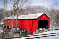 Carrollton Covered Bridge in Winter (2024)