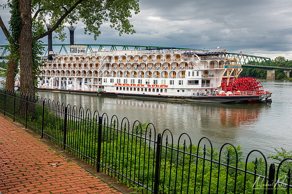American Queen at Marietta Ohio (2022)