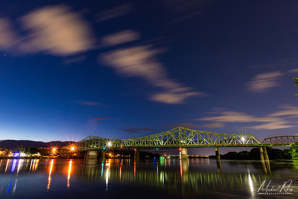Surreal Sunset at Parkersburg, WV  (2024)