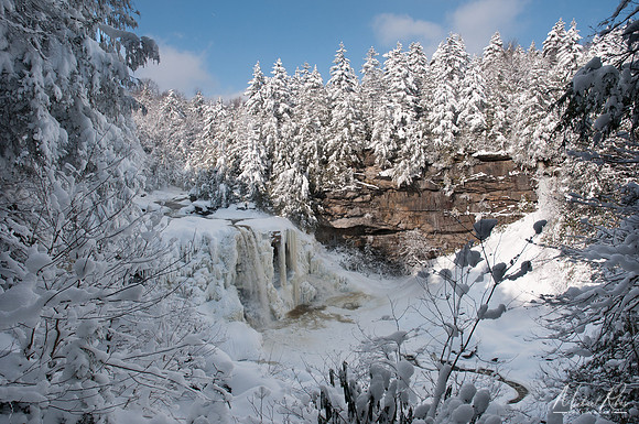 Frozen Blackwater Falls