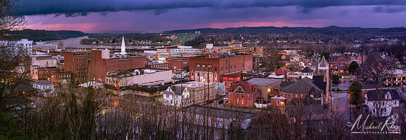 Parkersburg Pano Stormy Evening (2022)