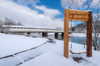 Philippi Covered Bridge in Winter (2024)