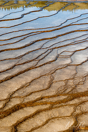 Patterns at Grand Prismatic Geyser (2024)