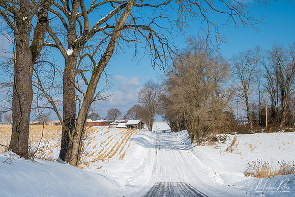 Ohio Snowy Road (2022)