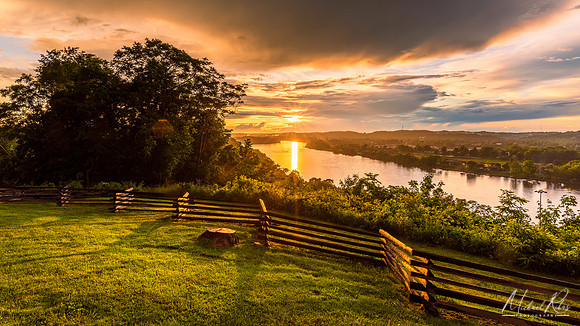 Fort Boreman Sunset (2022)