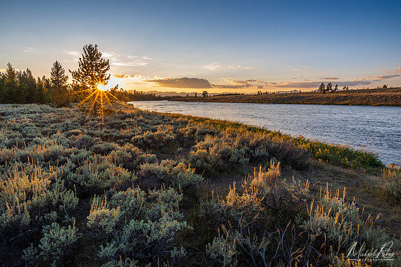 Sunset at the Madison River (2024)