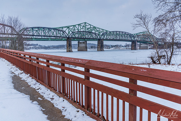 Depth of Winter on the Ohio River (2025)