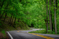 West Virginia Winding Road in Spring (2024)