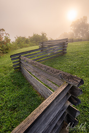 August Morning on Fort Boreman (2023)